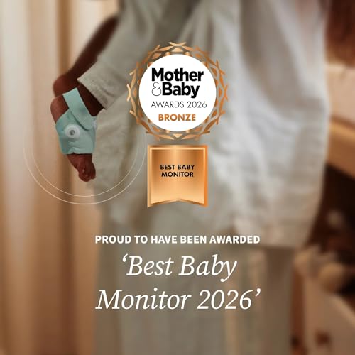 Owlet Dream Sock® - Smart Baby Monitor - Track Live Pulse (Heart) Rate, Oxygen in Infants | Mint